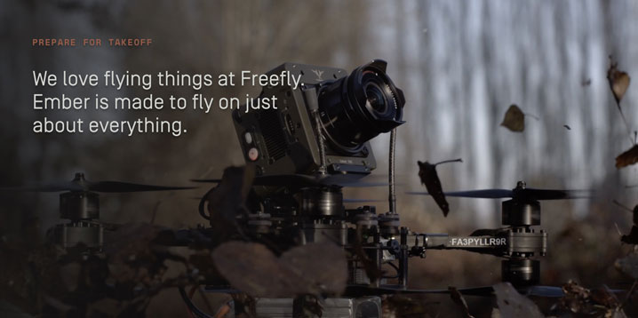 Freefly Ember alta velocidad camara alquiler